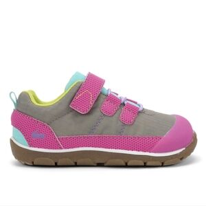 NEW See Kai Run Summit washable sneakers berry gray size 2 and 3